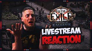 PATH OF EXILE  3.25 – SETTLERS OF KALGUUR REVEAL LIVESTREAM REACTION