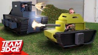 Epic Mini Tank Battle  Destroy the Giant Tank