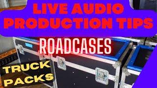 Road Cases Cable Trunks and Racks for Live Sound  Live Audio Production 