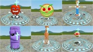 CRUCIFIX vs Pizza Tower Bosses & Characters in Garrys Mod