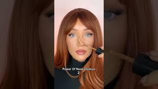 The power of nose contour  #nosecontouring #nosecontour #makeupchallenge #makeup #tutorial