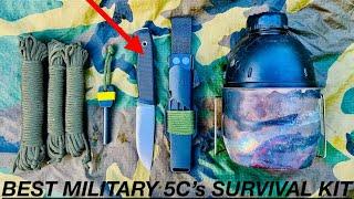 5 Cs Basic Minimal Military Survival & Bushcraft Kit