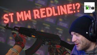 Stattrak Minimal Wear AK-47 Redline CSGO Tradeup attempt  tiimo 2022