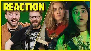 The Marvels Trailer Reaction Kinda Funny