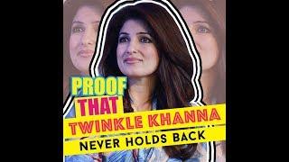 Twinkle Khanna Never Holds Back  No-Nonsense Lady  Sassiest Person  MissMalini