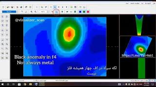 نکته مهم در اموزش نرم افزار  ویژولایزر  تحلیل اسکن فلزات طلا مفرغ  دستگاه اسکنر تصویری visualizer