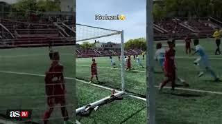 El golazo de chilena de un niño del New York City equipo de la MLS  Futbol  AS América