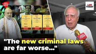 BJP Must Revisit The New Criminal Laws Says Senior Advocate Kapil Sibal  2024 Lok Sabha Elections