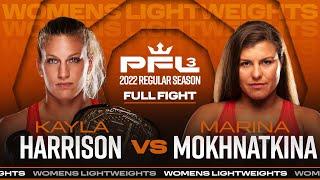 Kayla Harrison vs Marina Mokhnatkina  PFL 3 2022