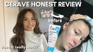 TESTING CERAVE FOR A MONTH SA SMOOTHING CREAM for TEXTURED SKIN