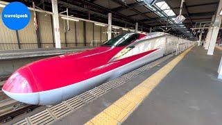 Riding Japans FASTEST Bullet Train at 320kmph200mph  Shinkansen Komachi