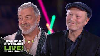 Ray Stevenson and Lars Mikkelsen  Star Wars Celebration LIVE 2023