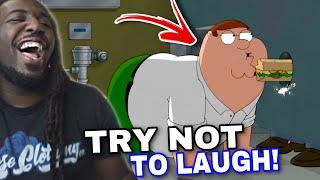 YOU LAUGH YIU LOSE YOUR KNEES   Try Not To Laugh Family Guy