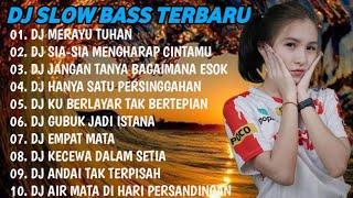 DJ SLOW BASS TERBARU 2023  DJ VIRAL TIKTOK FULL BASS  DJ MERAYU TUHAN X BILA NANTI  FULL ALBUM