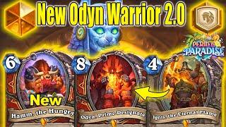 NEW Odyn Control Warrior 2.0 Deck Is Back Stronger Than Ever At Perils in Paradise  Hearthstone