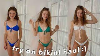 Bikini Try on Collection  the best summer swimwear 2020