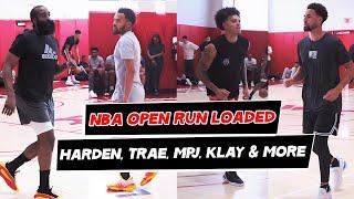 James Harden Trae Young Klay Thompson  Lester Quinone sand more GO CRAZY at this NBA Open Run 