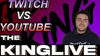 TheKingLive - Growth as Content Creator Ninja Twitch vs Youtube Valorant - Dreaming About Podcast