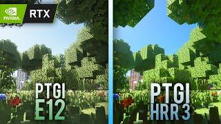 PTGI E12 vs PTGI HRR 3 1440p60  RTX 3050