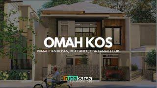 Desain Rumah Kost Minimalis 2 Lantai Menjadikan Rumah Sebagai Investasi - Omah Kos