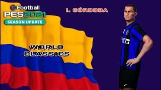 I. CÓRDOBA face+stats World Classics How to create in PES 2021