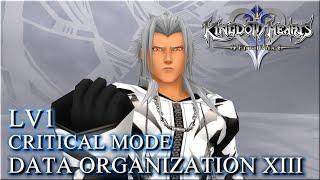 Kingdom Hearts 2 Final Mix PC - Data Organization XIII  Critical Mode LV1