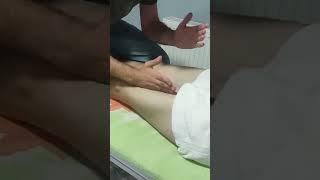 LEGENDARY RELAXING FRONT LEG TURKISH MASSAGE THERAPY #satisfying #massage #relaxing #asmr #shorts