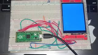 Raspberry Pi Pico with ILI9341 TFT LCD