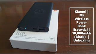 Xiaomi  Mi Wireless Power Bank Essential  10000 mAh Black    Unboxing