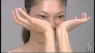 Японский массаж лица Zogan АСАХИ краткая версия без перевода.