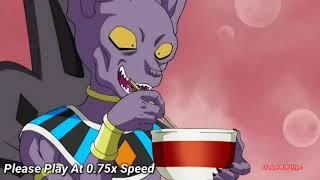 Whis Tells Beerus He Has Changed After Meeting Goku English Dub