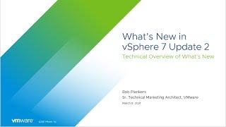 Whats New in vSphere 7 Update 2