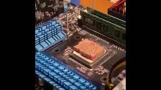 cooking using very hot pc components