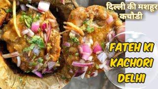 Delhi Ki Famous  Fateh Chand Ki Kachori  Must Try  DELHICACY HEAVEN