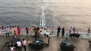 Jalesh Cruises - Mumbai High Seas  Luxury Cruise  Sunset View