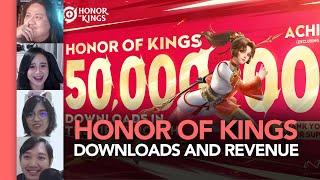 Honor of Kings Downloads and Revenue on first 30 Days magkano kinita?