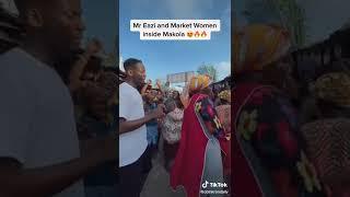 Mr. Eazi seen dancing with market woman at Makola market Accra Ghana  Click the red subscribe btn