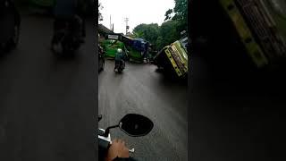 kecelakaan beruntun di jalan salawu tasikmalaya#shorts