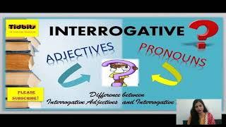 Interrogative Adjective  Vs Interrogative Pronoun