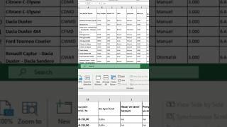 Satır sütun sabitleme. Başlıkları dondur #freezepanes #freezerows #excel #exceldondur #exceltips