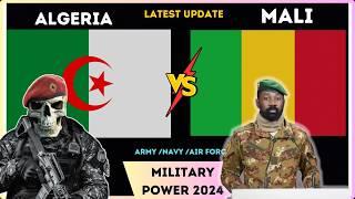 Algeria vs Mali Military Power Comparison 2024  Mali vs Algeria Military