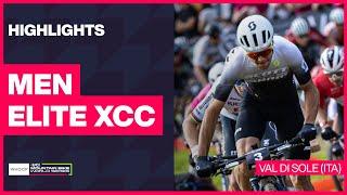 Val di Sole - Men Elite XCC Highlights  2024 WHOOP UCI Mountain Bike World Cup