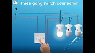 three gang switch wiring diagram-how to connect it-electrical house wiring of 3 gang switch