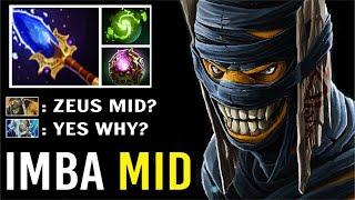 SHAMAN MID IS BACK Endless Snakes Spam Delete Zeus Mid Ez Most Imba Hero Dota 2