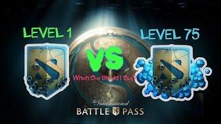 The International Battle Pass 2017 - Level 1 Vs Level 75 Explained - 4K