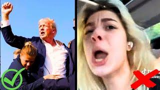 WOKETARDS FREAKOUT AS TRUMP LIVES