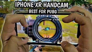 IPHONE XR PUBG 4-FINGERS CLAW + GYRO HANDCAM GAMEPLAY  CHEAPEST PHONE FOR PUBG MOBILE