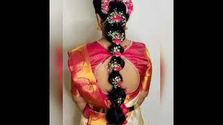 messy bride hairstyles for Indian bride