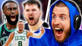 Celtics ZERSTÖREN Mavs  Luka & Kyrie CHANCENLOS??  Porzingis Comeback  KBJ Show