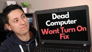 Lenovo Laptop Computer - Dead  Wont Turn On  No Power Fix